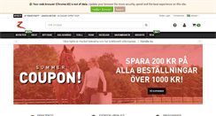 Desktop Screenshot of horze.se